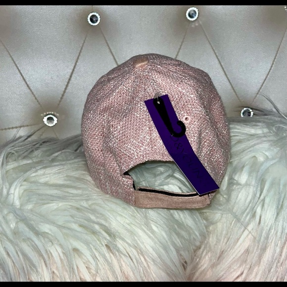 NEW David & Young Light Pink Adjustable Fashion Baseball Cap O/S - Picture 7 of 15